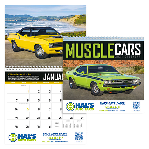 Muscle Cars Appointment Calendar
