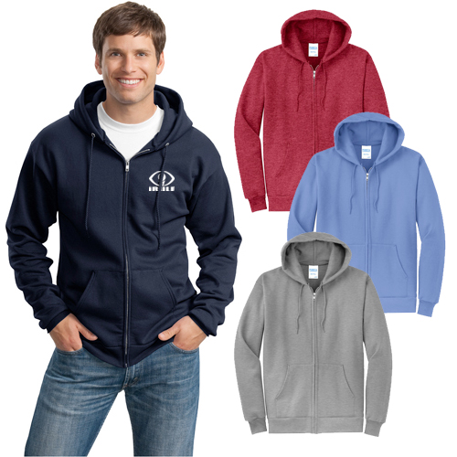 Port & Company® - Core Fleece Full-Zip Hooded Sweatshirt