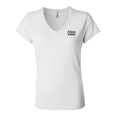 V-neck Ladies - T-shirt Bella Custom Direct Promo Logoed