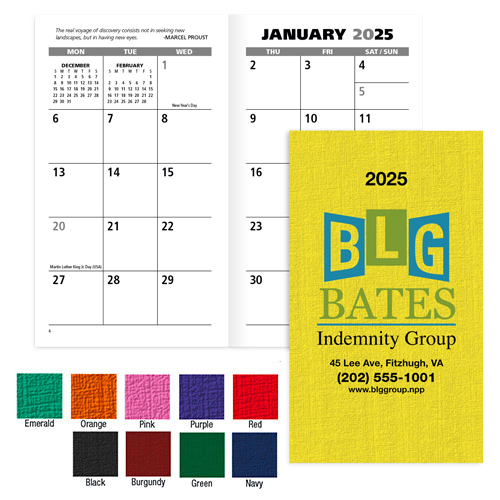 Value Monthly Pocket Planner