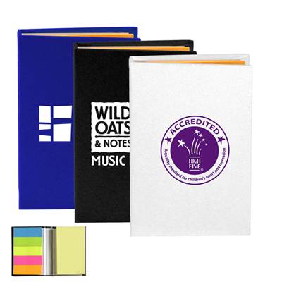 Compact Sticky Note and Flag Book