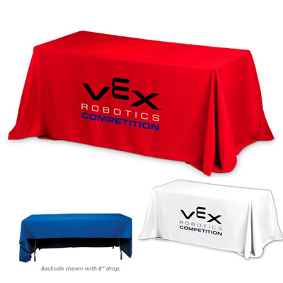 3-Sided Economy 6 ft Table Covers