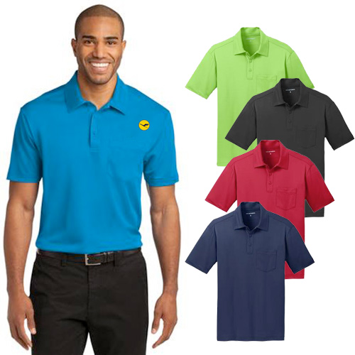 Port Authority® Silk Touch Performance Pocket Polo