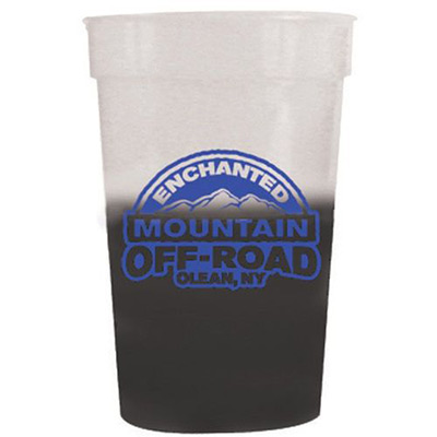 Logo Mood Stadium Cups (17 Oz., Screen Print), Plastic Cups