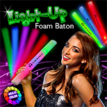 Light-Up Foam Baton