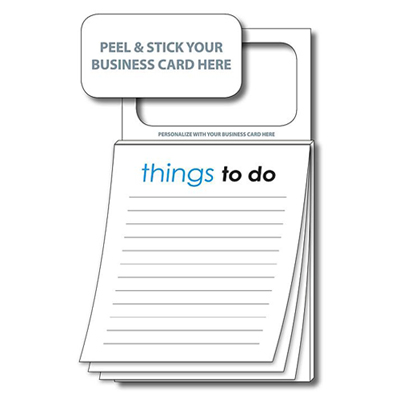 Magnetic Business Card Note Pads