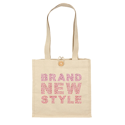 wooden tote bag