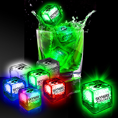 Liquid Activated Light Up Ice Cubes