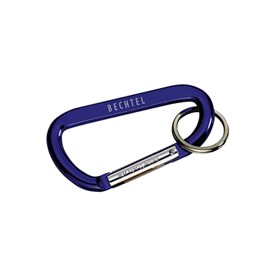 Custom Engraved Carabiners with Bottle Holder Straps