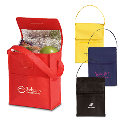 Promotional lunch sack non-woven cooler | Imprinted cooler - Promo Direct