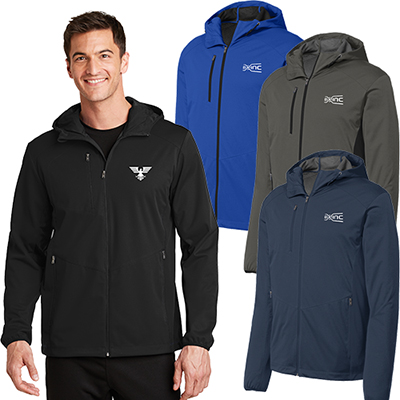 Port Authority® Active Hooded Soft Shell Jacket