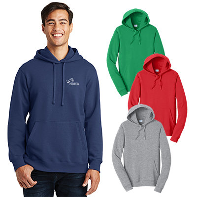 Port & Company® Men's Fan Favorite™ Fleece Pullover Hooded Sweatshirt