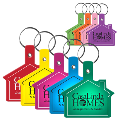 Flexible Key Tags (House)