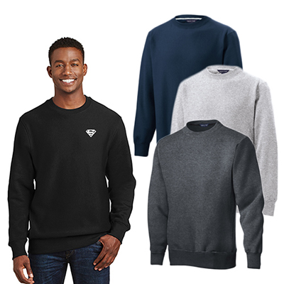 sport tek crewneck sweatshirt