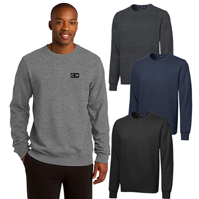 sport tek crewneck sweatshirt