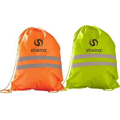 reflective drawstring backpack