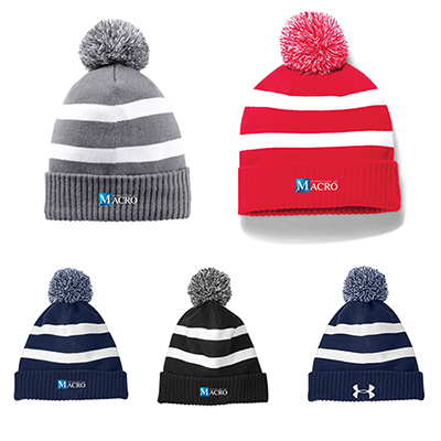 under armour pom pom beanie