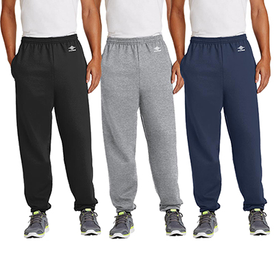 fleece sweatpants with pockets