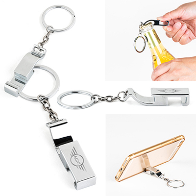Phone Holder and Bottle Opener Keychain