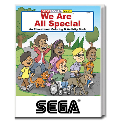 We Are All Special Coloring Book
