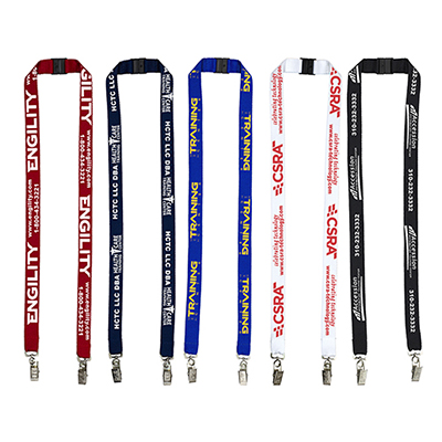 Dual Attachment Lanyard with Breakaway Safety Release