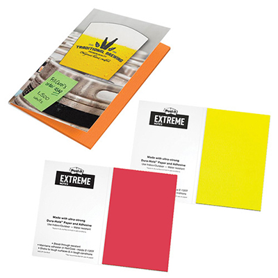 Post-it® Extreme XL Notes with Cover - 45 unprinted sheets