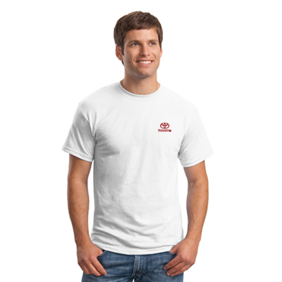 Hanes® - EcoSmart® 50/50 Cotton/Poly T-Shirt (White)