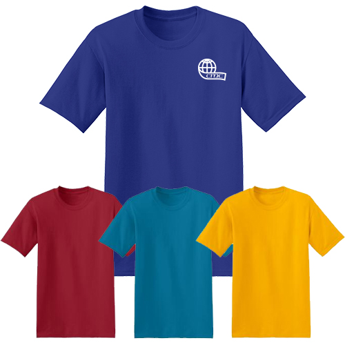 Hanes® - EcoSmart® 50/50 Cotton/Poly T-Shirt (Color)