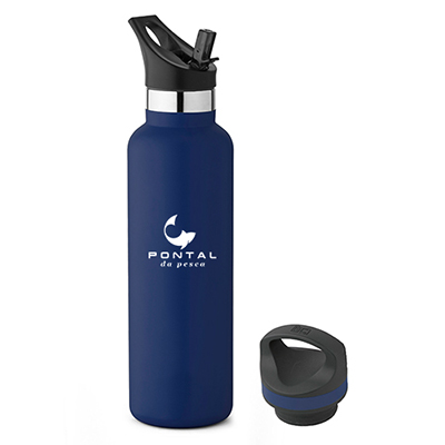 Perka Rex 24 oz. Double Wall, Stainless Steel Water Bottle