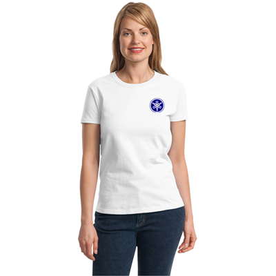 Gildan® - Ladies Ultra Cotton® 100% Cotton T-Shirt - White