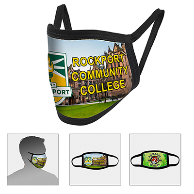 2 Ply Full Color Sublimation Face Mask