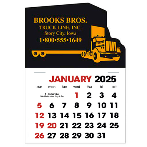 Stick-Up Calendars (Semi Truck)