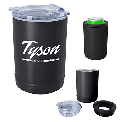 2-in-1 Copper Insulated Beverage Holder And Tumbler