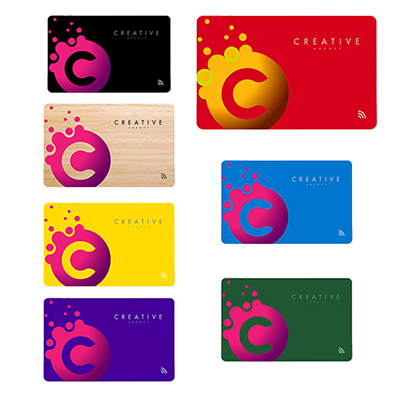 Full Color Linq Digital Business Card
