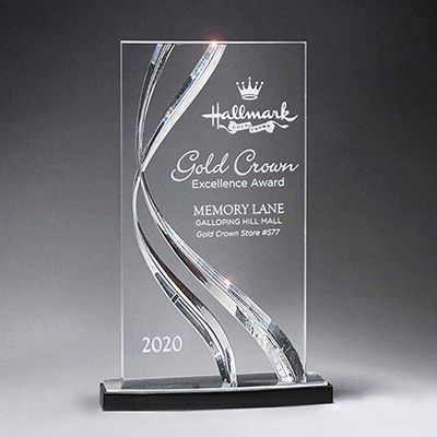 Large Clear Award