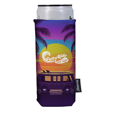 Koozie® Full Color Collapsible Slim Neoprene Can Cooler