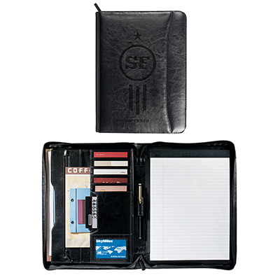 Renaissance Zippered Padfolio with FSC® Mix Paper