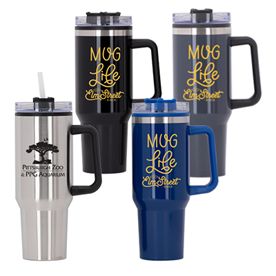 40 oz. Hugo Stainless Steel Travel Mug