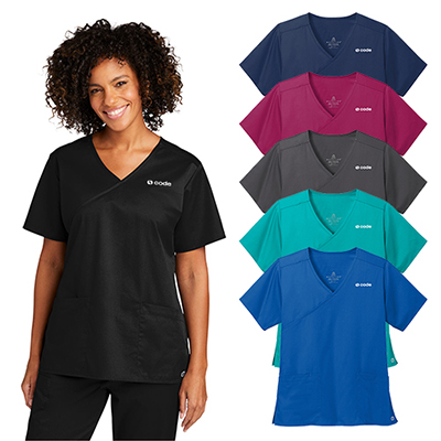 Wink® Women’s WorkFlex™ Mock Wrap Top