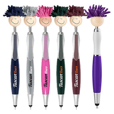 Smiley Screen Cleaner Stylus Pen