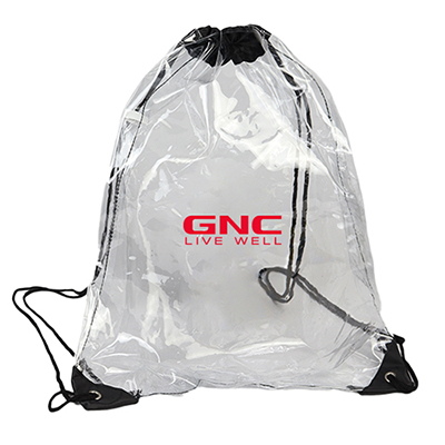 Phoenix Clear Drawcord Backpack