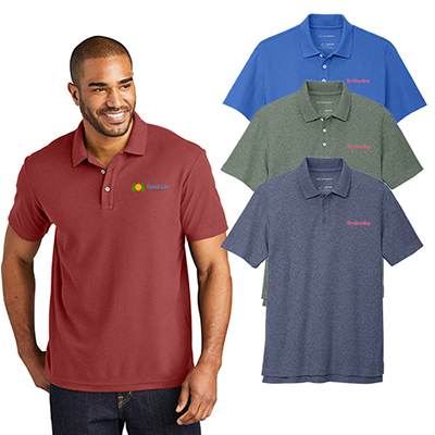 Port Authority® C-FREE ® Cotton Blend Pique Polo